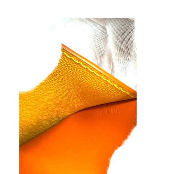 🔴 Goyard Saint Pierre Card Wallet - Orange Goyardine - Picture 9 of 9